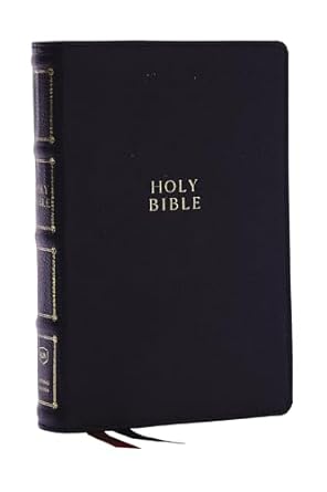 Image of KJV Holy Bible: Compact Bible Black Genuine Leather, Red Letter