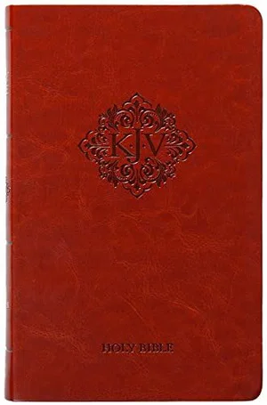 KJV Holy Bible Personal Caramel