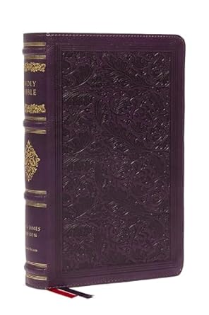 KJV Soveriegn Collection Large Print Purple Leathersoft Bible