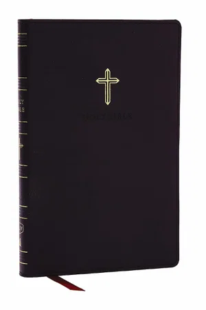 KJV Ultra Thinline Bible Black Leathersoft, Red Letter, Comfort Print
