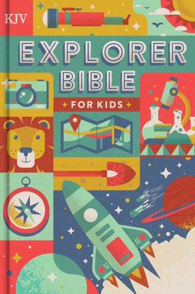 Image of KJV Explorer Bible for Kids, Hardcover: