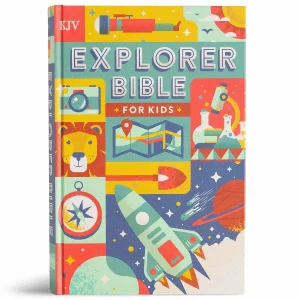 KJV Explorer Bible for Kids, Hardcover: