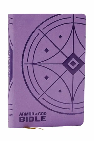 KJV Armor of God Bible, Purple Leathersoft, Children's Bible, Red Letter