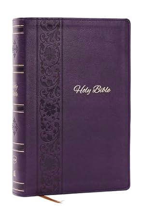 Image of KJV Holy Bible: Personal Size Giant Print, Purple Leathersoft, Red Letter