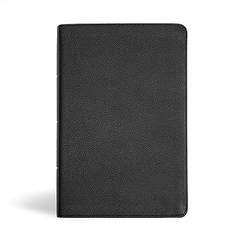 Image of KJV Personal Size Giant Print Bible, Black Genuine Leather
