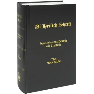 KJV/Pennsylvania Deitsh Hardcover Bible