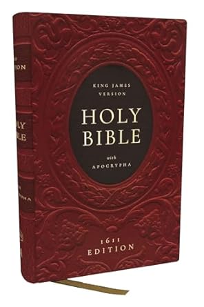 Image of 1611 KJV with Apocrypha, Hardcover: Holy Bible