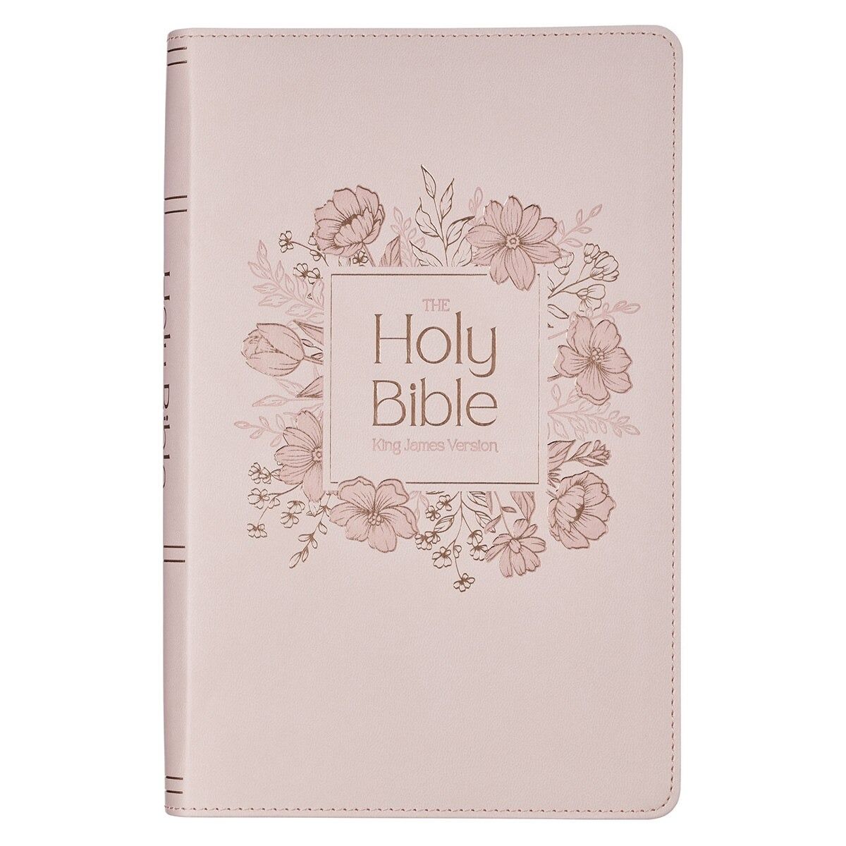 Image of KJV Bible Giant Print Faux Leather, Pink