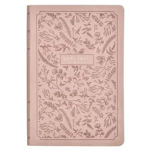 KJV Bible Giant Print Full Size Faux Leather Pink,