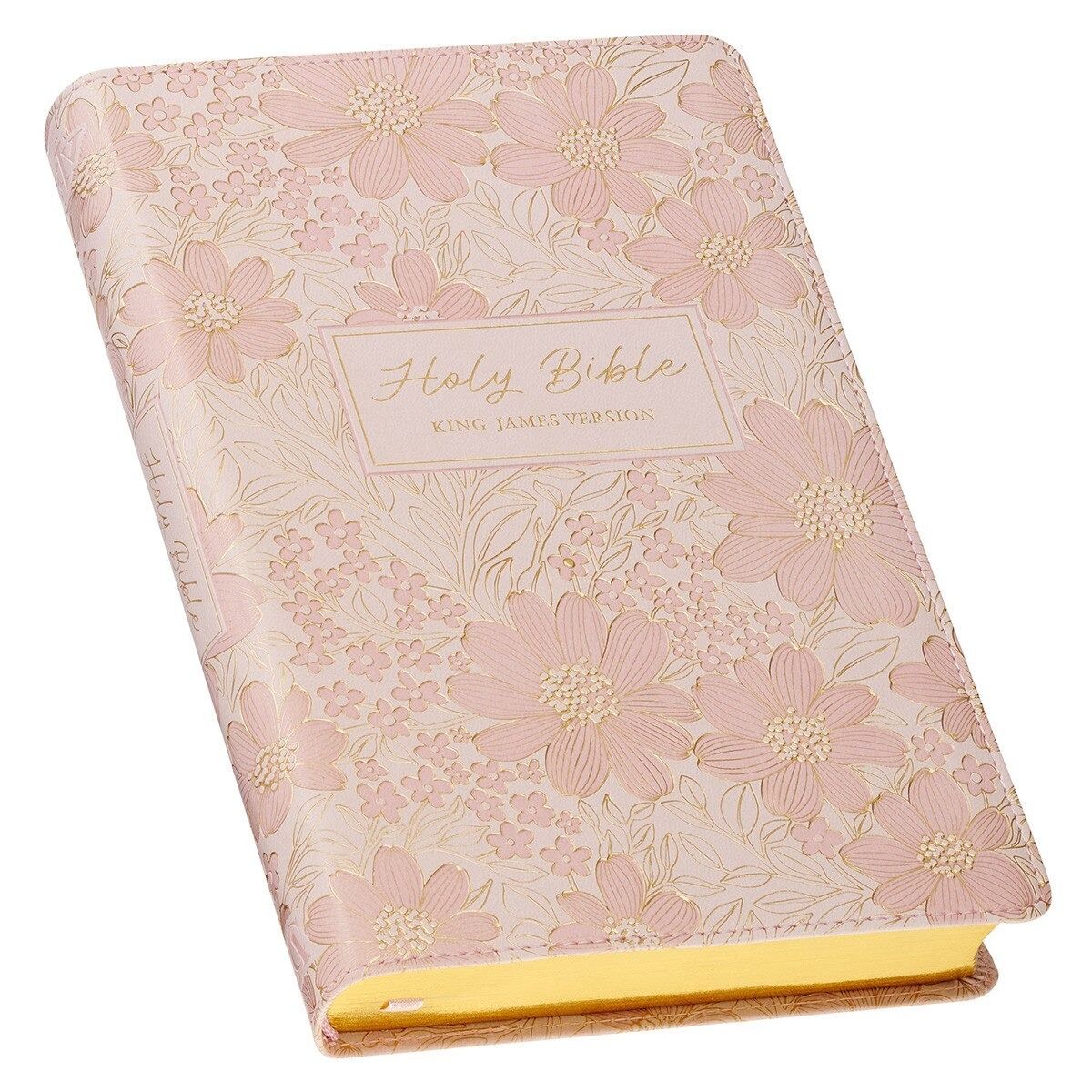 Image of KJV Bible Deluxe Gift Faux Leather, Pink
