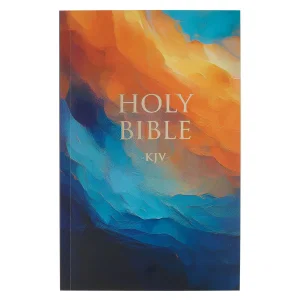 KJV Bible Outreach Softcover, Multi-colour Art