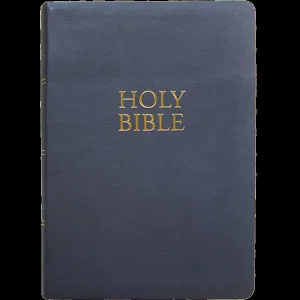 KJV Giant Print Bible | Charcoal | Simulated Leather