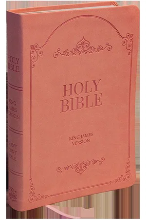 KJV Giant Print Bible Pink Simulated Leather, Indexed