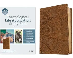KJV Chronological Life Application Study Bible, Second Edition Brown Leatherlike