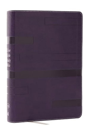 KJV Colour Code Study Bible, Revealing God's Truth Colour by Colour Purple Leather