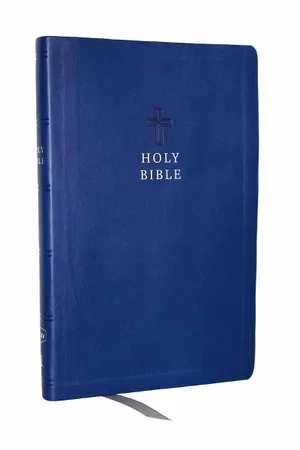 KJV Holy Bible: Value Ultra Thinline, Blue Leathersoft, Red Letter