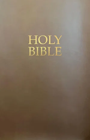 KJVER Gift and Award Holy Bible, Deluxe Edition, Coffee Ultrasoft