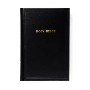 KJV Pew Bible, Black Hardcover: Holy Bible
