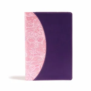KJV One Big Story Bible, Pink/Purple Leathertouch -One Big Story