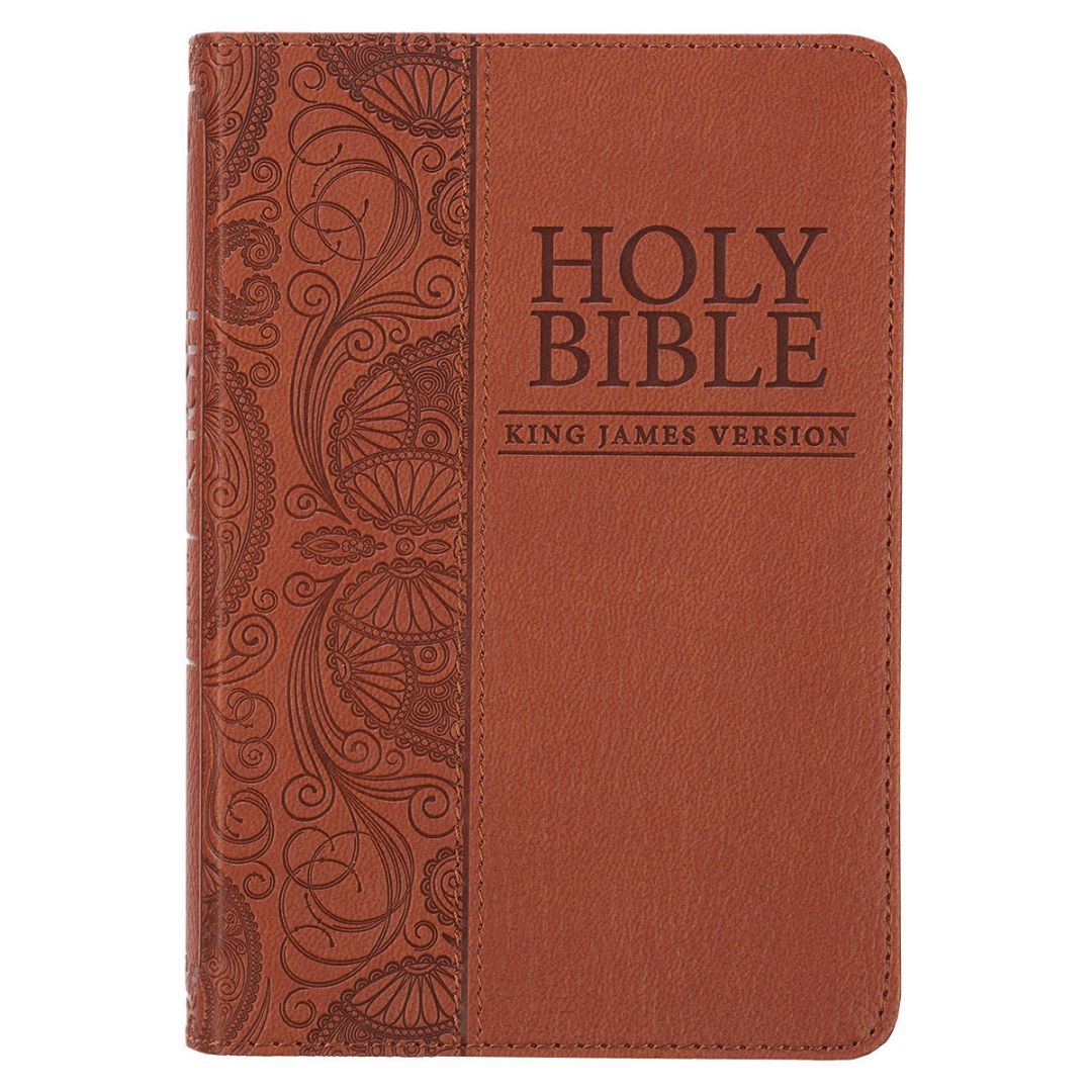 Image of KJV Tan Faux Leather Pocket Bible