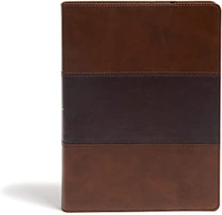Image of KJV Study Bible, Full-Color, Saddle Brown Leathertouch, Indexed: Red Letter