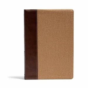 KJV Rainbow Study Bible, Brown/Tan LeatherTouch Imitation Leather