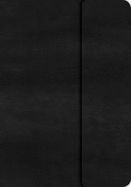 Image of KJV Large Print Compact Reference Bible, Black Leathertouch with Magnetic Flap