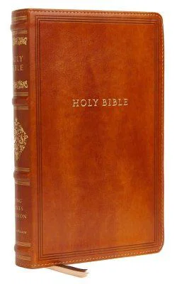 KJV, Sovereign Collection Bible, Personal Size, Leathersoft, Brown