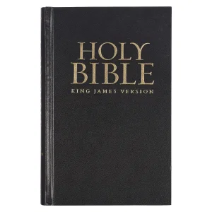 KJV Bible Pew Worship Hardcover, Black