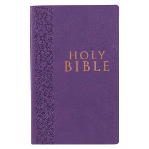 KJV Bible Gift & Award Faux Leather, Purple