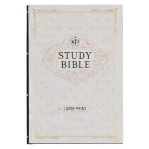 KJV Study Bible LP Hardcover, Black