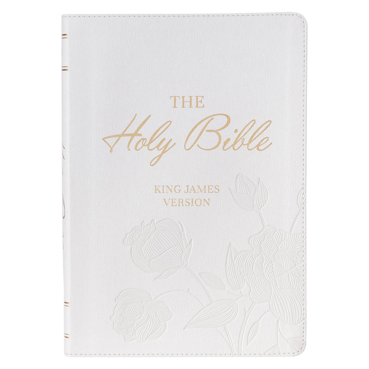 Image of KJV Bible Super Giant Print Faux Leather, White