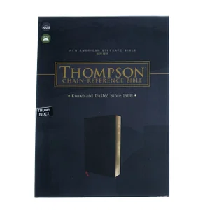 NASB Thompson Chain-Reference Bible - Black