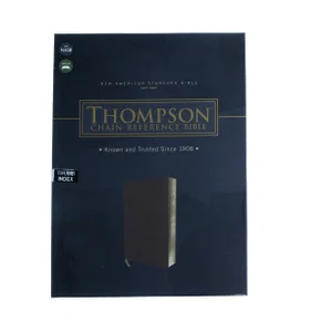 NASB Thompson Chain-Reference Bible - Brown Indexed