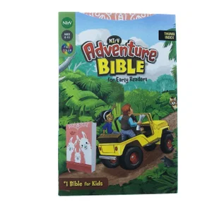 NIRV Adventure Bible for Early Readers pink with Llamas