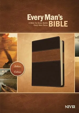 NIV Every Man's Bible, Deluxe Heritage Edition, TuTone