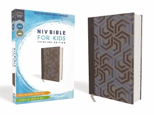 NIV Bible for Kids, Cloth over Board, Blue, Thinline Edition