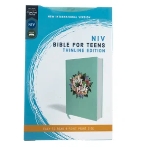 NIV, Bible for Teens, Thinline Edition, Cloth over Board, Floral