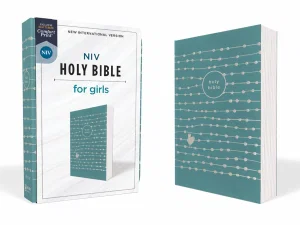 NIV, Holy Bible for Girls, Soft Touch Edition, Leathersoft, Teal