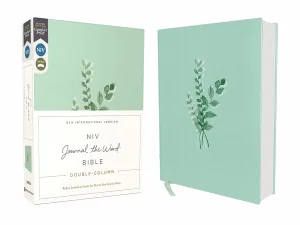 NIV, Journal the Word Bible, Double-Column, Cloth over Board, Teal