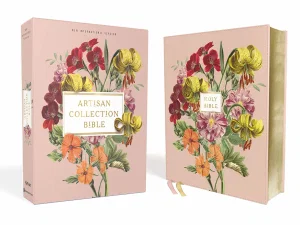 NIV Artisan Collection Bible, Comfort Print--Leather-look, Blush Floral