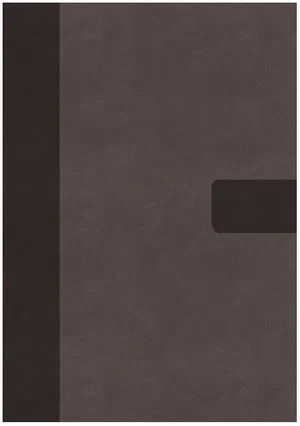 NIV Super Giant Print Reference Bible, Leathersoft, Grey