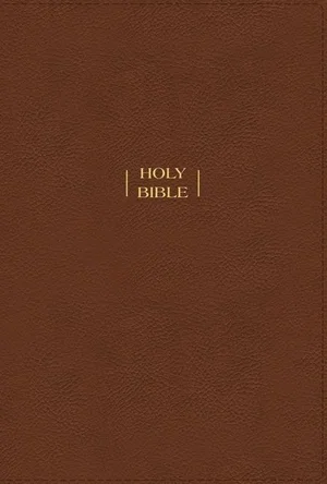 NIV Wide Margin Bible, Leathersoft, Brown