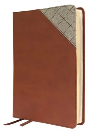 NIV Thinline Bible Leathersoft - Brown