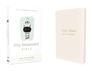 NIV Tiny Testament Bible, New Testament - White