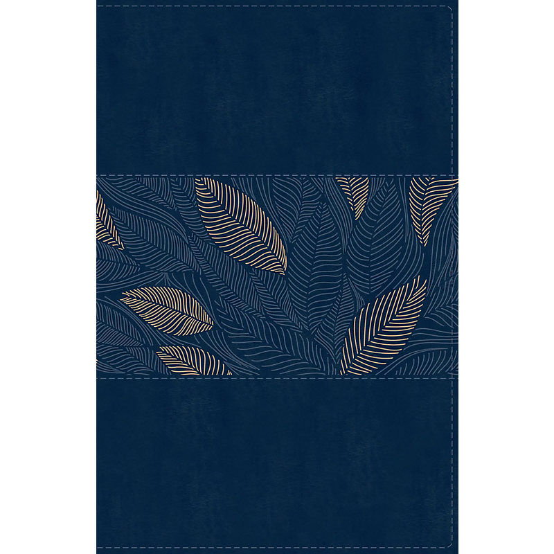 Image of NIV Thinline Bible, Compact, Leathersoft, Leathersoft, Blue Floral