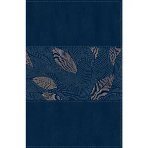 NIV Thinline Bible, Compact, Leathersoft, Leathersoft, Blue Floral