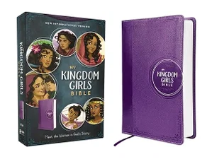 NIV, Kingdom Girls Bible, Full Colour, Leathersoft, Purple, Comfort Print: Meet t