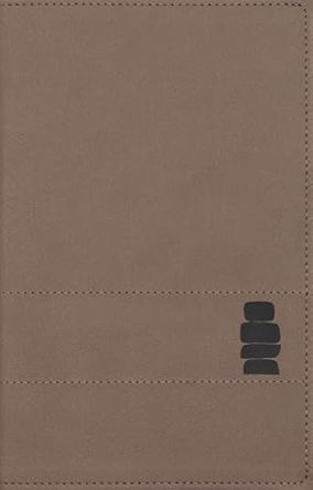 NIV Read, Think, Live, Leathersoft Brown Devotional Bible