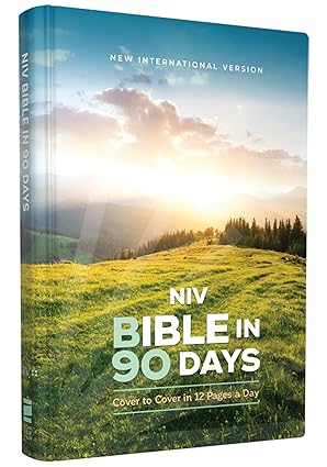 NIV Bible in 90 Days, Paperback: Cover to Cover in 12 Pages a Day